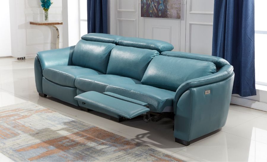 Everett Leather Recliner Sofa